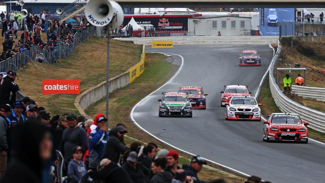 The Greens would stop Government funding of the V8 Supercars event at Symmons Plains.