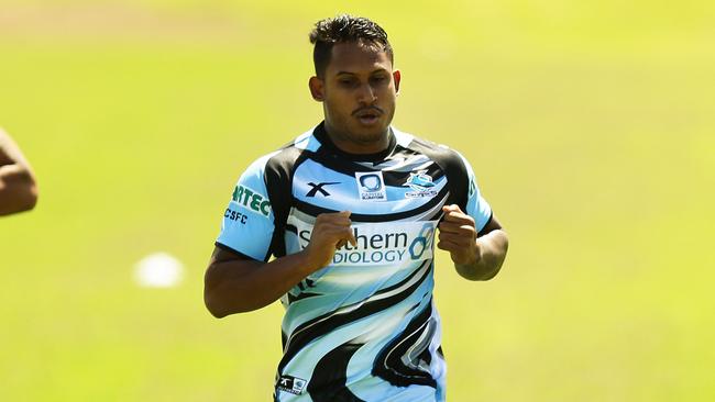 Ben Barba showed flashes of brilliance at the Nines. Picture: Brett Costello