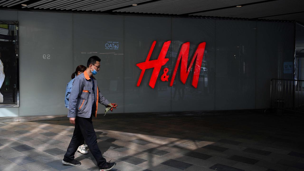 A H&amp;M store in Beijing. Picture: Greg Baker/AFP