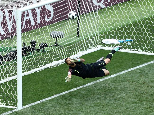 Rui Patricio produced the save of the tournament so far. Picture: Getty