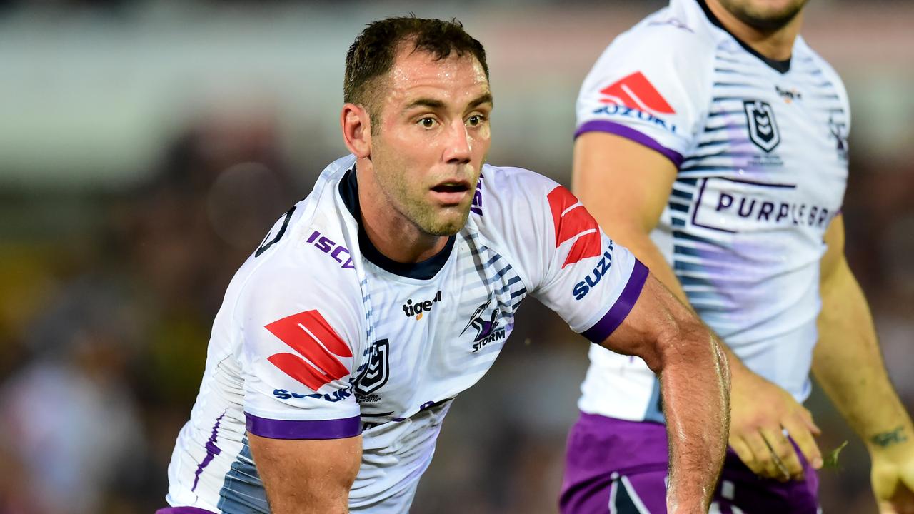 Cameron Smith is set to play 400 games, but there’s another player who’s eyeing off the milestone as well. Picture: Alix Sweeney