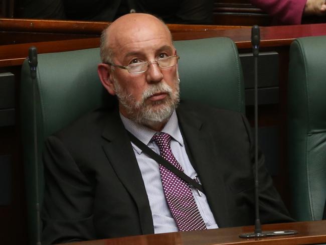 Parliament resumed today for the first time since MP Don Nardella was forced to quit the parliamentary Labor Party. Picture: David Crosling