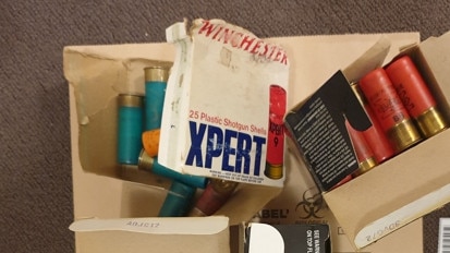 Police also allegedly located ammunition at the Pyrmont apartment. Picture: NSW Police