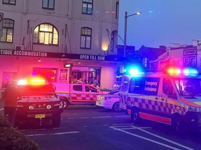 The Surry Hills shooting struck at about 7.45pm on November 22, 2024. Picture: Supplied