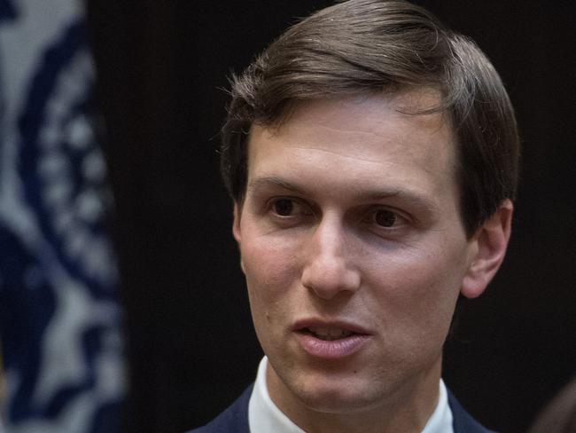 Jared Kushner, son-in-law and senior aide to US President Donald Trump. Picture: AFP