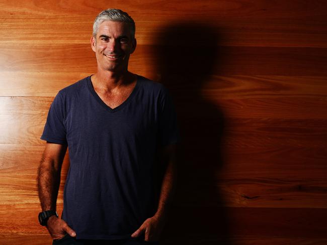Australian football icon Craig Foster was in Townsville today to launch the Northern Fury's season.  Picture: Zak Simmonds
