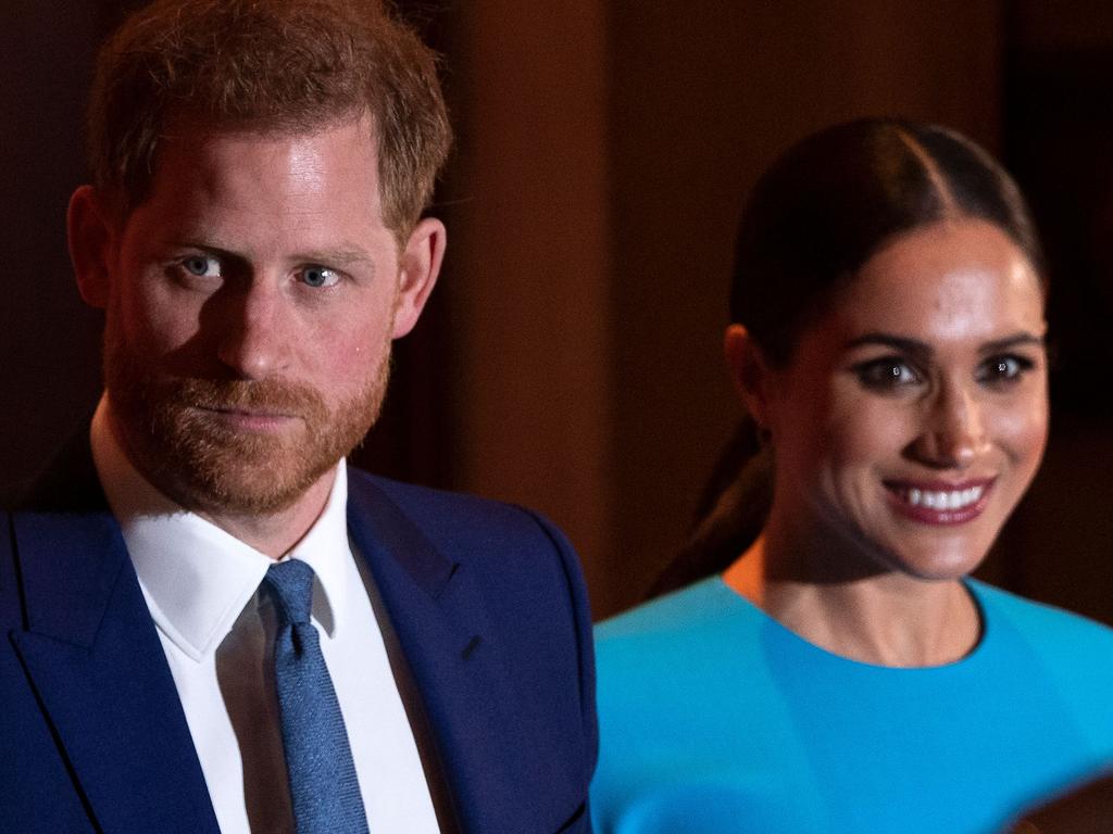 The Duke of Sussex, pictured with wife Meghan, was ‘personally affronted’ by newspaper allegations that he had not contacted the armed forces since stepping back from his role as a frontline royal. Picture: Justin Tallis / AFP