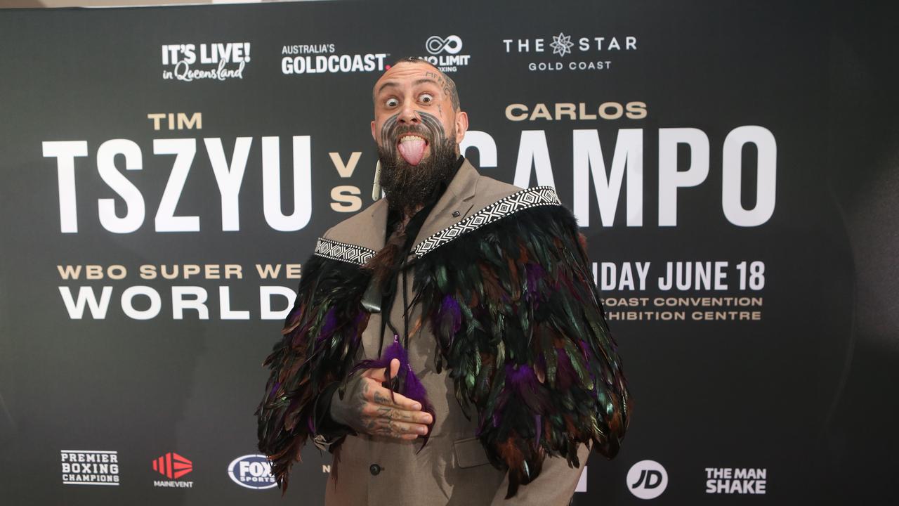 Tim Tszyu v Carlos Ocampo fight launch party, Nineteen at the Star, Broadbeach. Haze The Huntsman. Picture by Richard Gosling