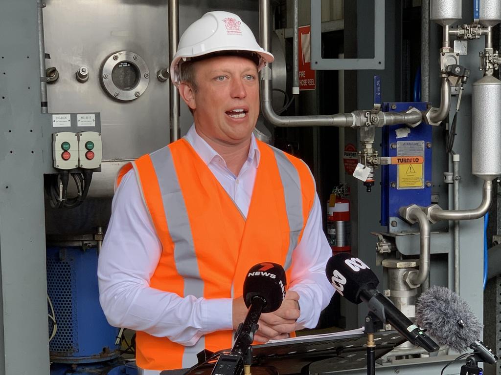 Deputy Premier Steven Miles in Mackay on January 17, 2023. Picture: Duncan Evans