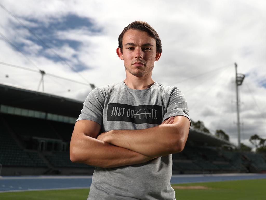 29. Jack Hale - top sprinter - Hale burst on to the athletics scene at 16, clocking 10.44 sec in the 100m in September 2014 and at one time was lauded as the fastest junior in the world. Holds the Australian under-18 100m record. Has represented Australia at Under 20 World Championships and Commonwealth Games. Picture: GETTY