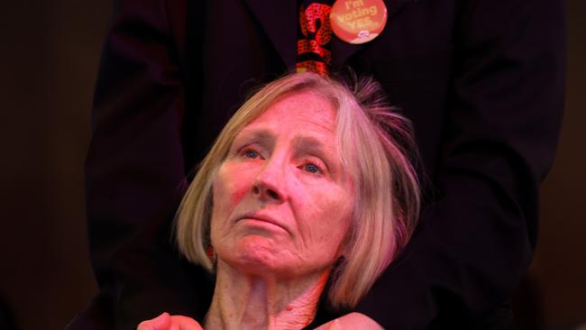 A devastated Yes voter. Picture: Getty Images