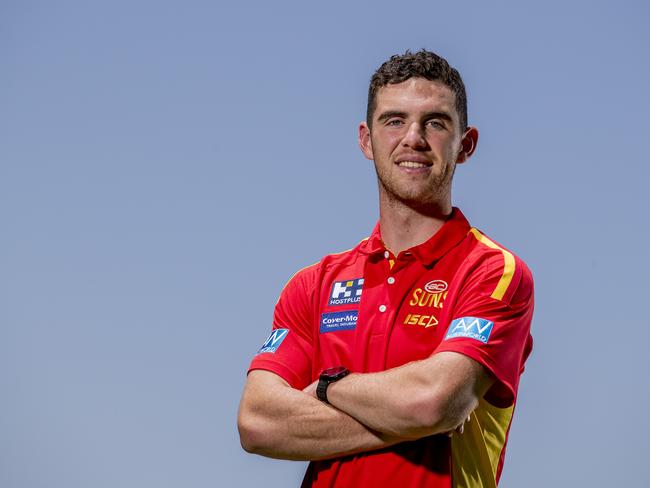 The Gold Coast Suns 2019 new recruits and draftees. Sam Flanders. Picture: Jerad Williams