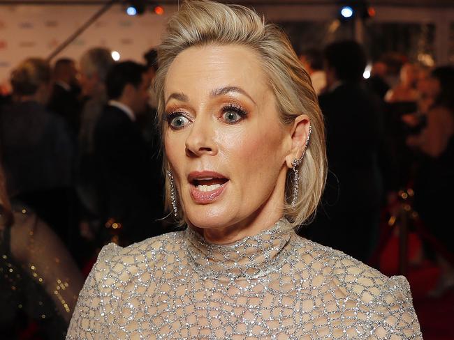 Gold Logie nominee Amanda Keller pictured on the red carpet at The Star Casino for the 61st Tv Week Logie Awards, Gold Coast, 30th of June 2019.  (AAP Image/Josh Woning)