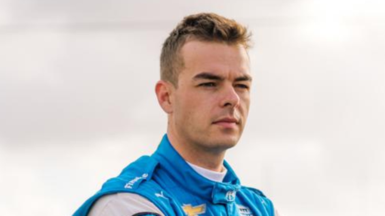 Triple Supercars champion Scott McLaughlin in his new racing colours for Team Penske