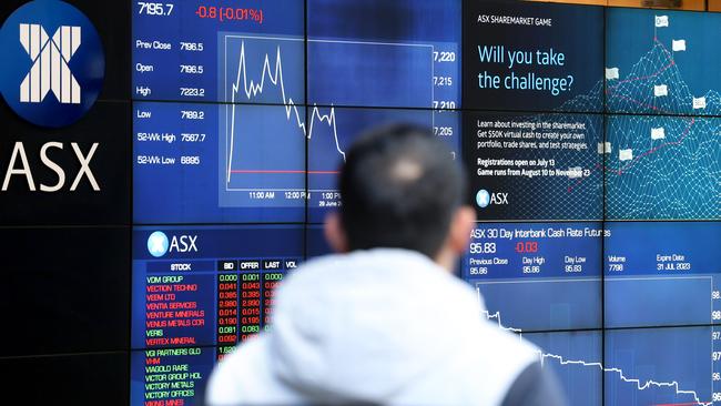 Almost all big companies in Australia pay a healthy dividend income. Picture: NCA NewsWire/Damian Shaw