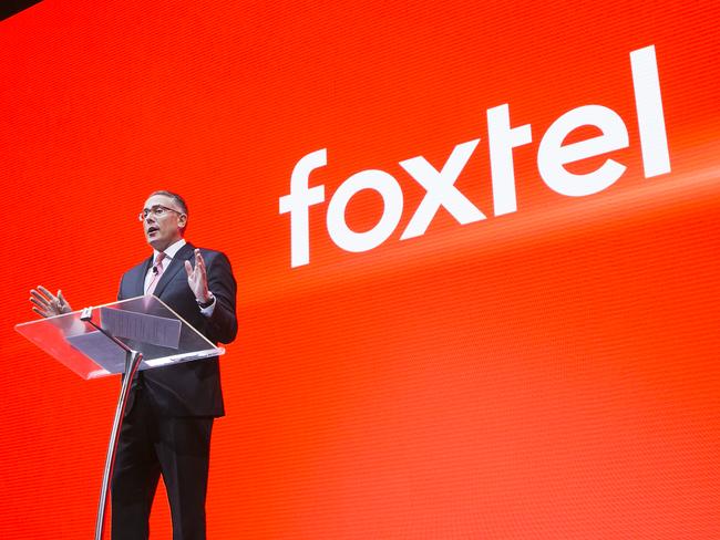 Foxtel announced in August it would introduce Australia’s first 4K TV channel. Picture: Dylan Robinson