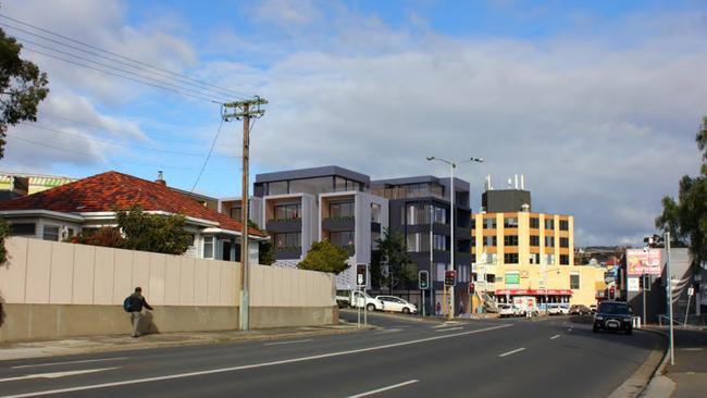 Artists impression of a proposed development on Cambridge Road. Pic: Jaws Architects.