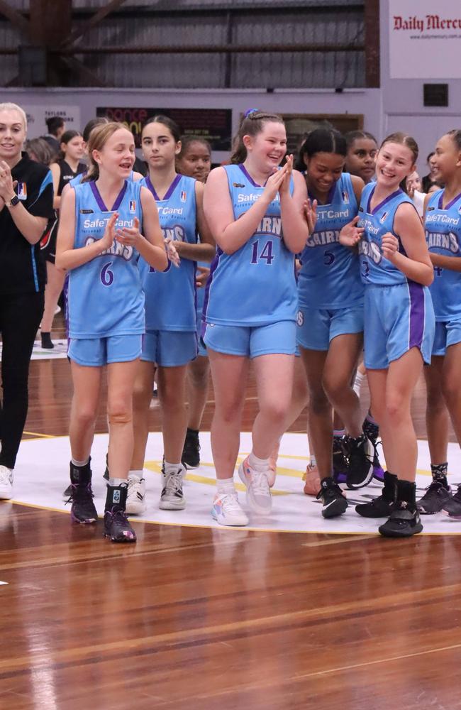 The successful Cairns Dolphins U14 Girls team.