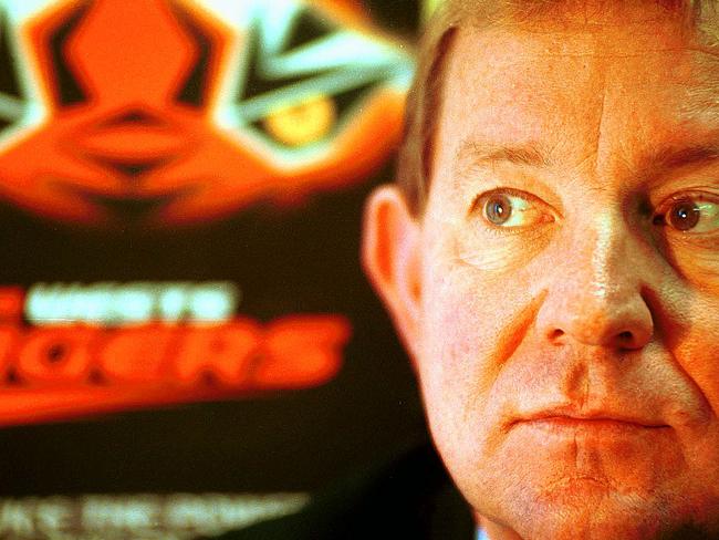 Jim Marsden Chairman of the Wests Tigers.Picture: Robert Pozo 22/06/01.