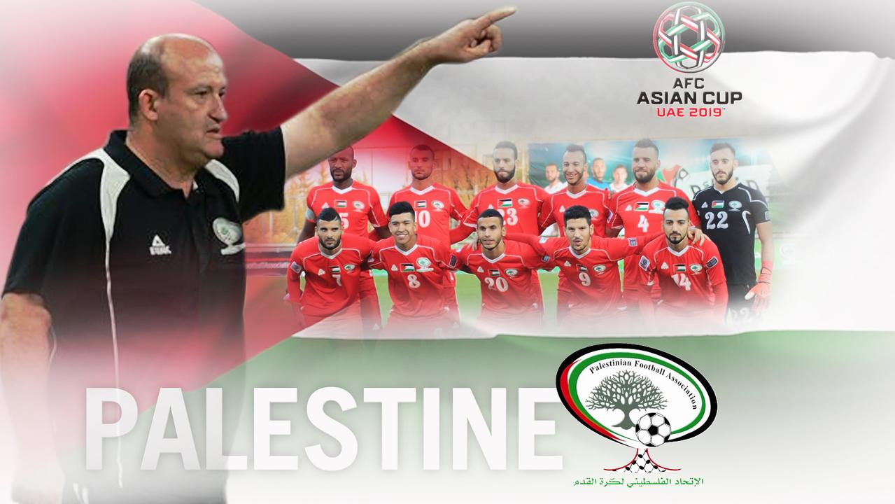 The Socceroos take on Palestine.