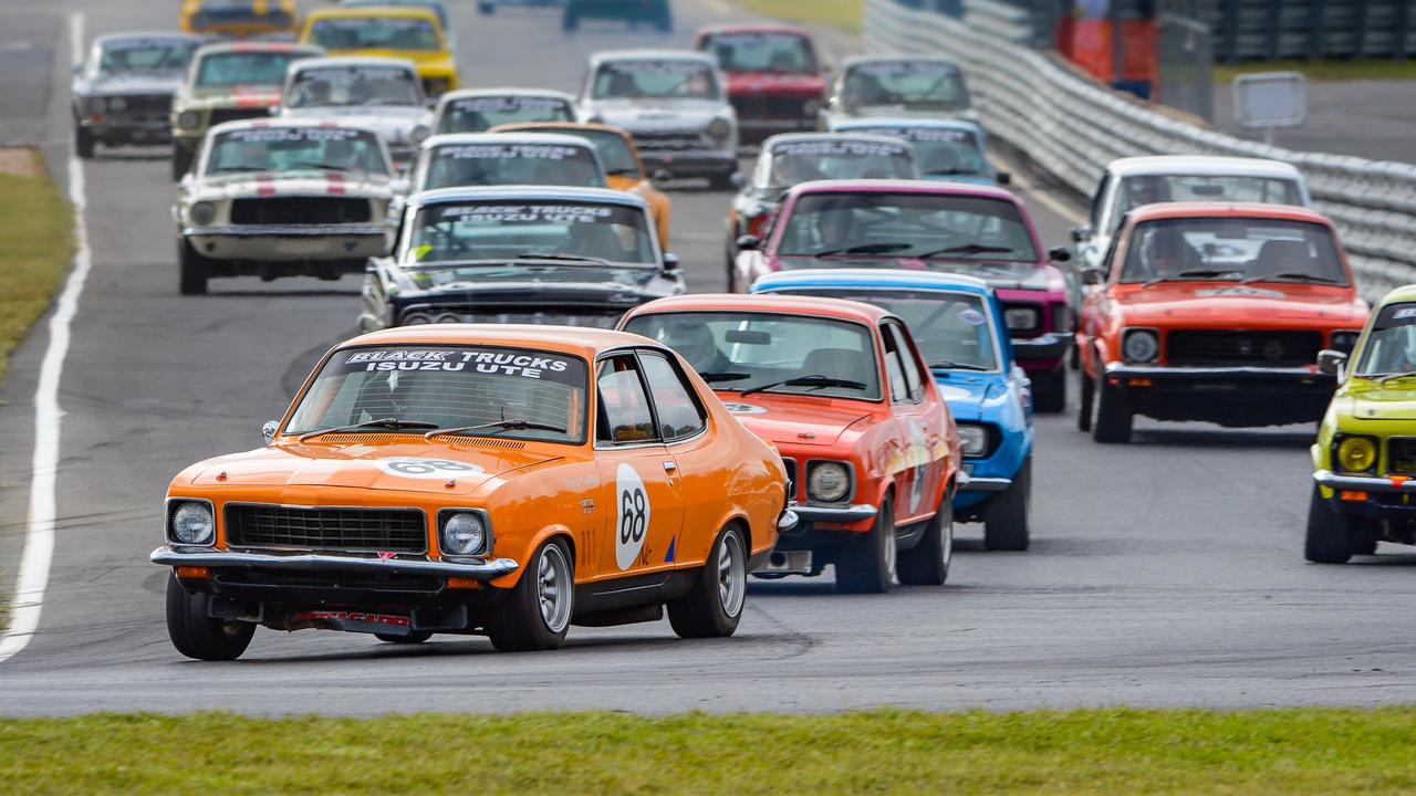 ON TRACK: Craig Allan raced in his Torana GTR XU-1 in group Nc at Morgan Park Raceway in 2019. Picture: Ian Welsh // Shifting Focus