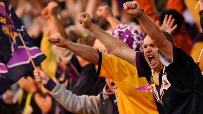 Storm fans are expected to turn out in force. (AAP Image/Tracey Nearmy)