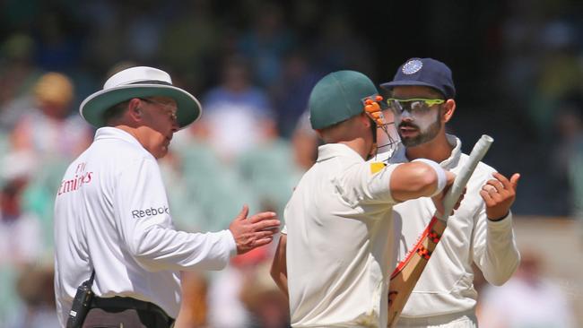 Ian Gould says the it was like a war broke out between Australian and India. Picture: Scott Barbour/Getty Images