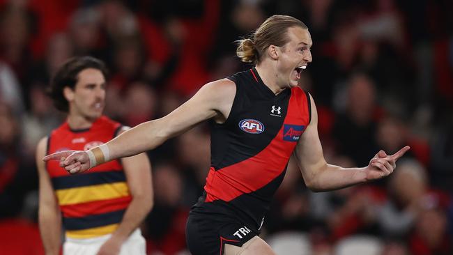 Mason Redman is yet to commit to Essendon beyond this season. Picture: Michael Klein