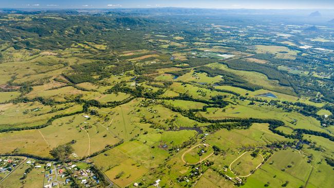 Aerial photo of Caboolture West, which is set to boom.