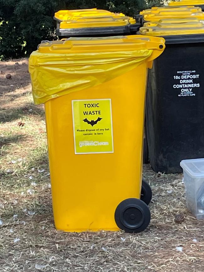 Dedicated bat bins will be onsite at WOMAD this year. Picture: Stacey Lee