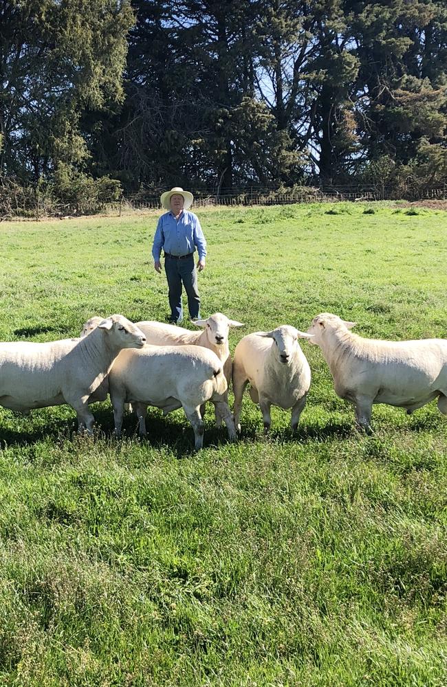 Oberon farmer Graham Gibson found a toothbrush and pen in the soil he received from the government’s recycling scheme.