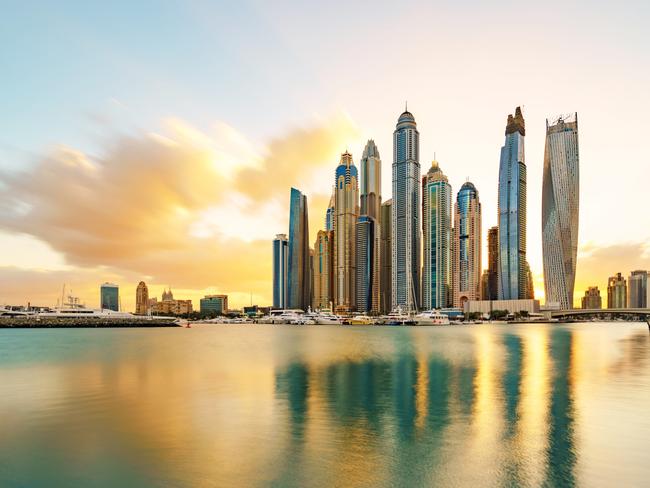 Dubai Marina Skyline Sunlight. ESCAPE TUESDAY DEALS NOVEMBER 12 2019 Visit Dubai with a package dealthrough Flight Centre