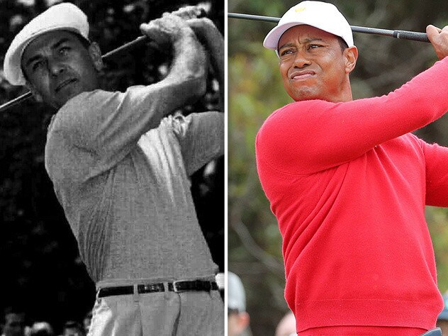 Legendary golfers Ben Hogan (1949) and Tiger Woods (2021) were both badly injured in respective car accidents.