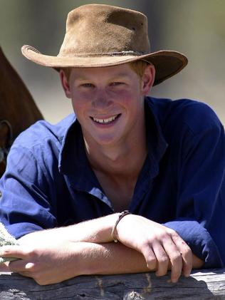 Prince Harry in 2003 was a ‘lost young man’. Picture: Supplied