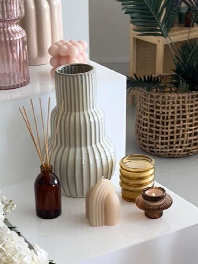 Vases are on sale for under $15. Picture: News.com.au/Claudia Poposki