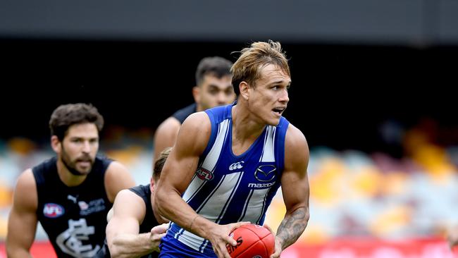 Kyron Hayden has not played a senior game since Round 5. Picture: Bradley Kanaris/Getty Images