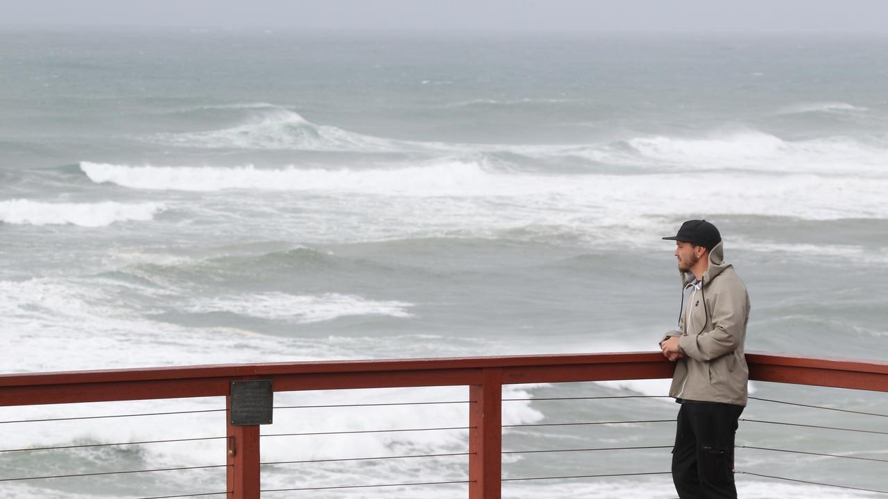 Erosion at DBah and Snapper Rocks. Picture: Mike Batterham