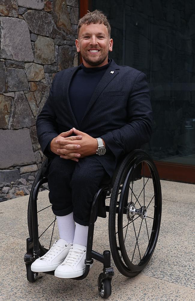 The 2022 Australian of the Year Dylan Alcott. Picture: NCA NewsWire / Gary Ramage