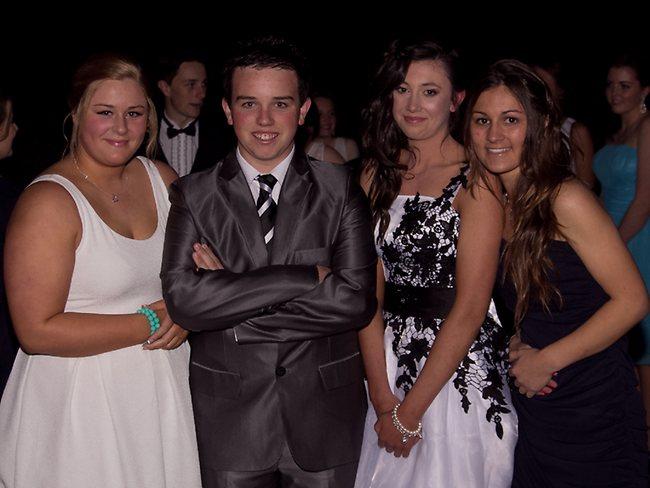  Bethany Bricic, Dylan Geeves, Abi McIntosh and Sophie Penney. Picture: Andrew Zielinski