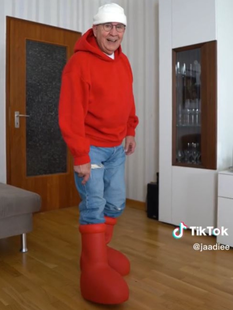 MSCHF's Big Red Boots: Everything to Know About the Viral Shoes Stepping  All Over the Internet