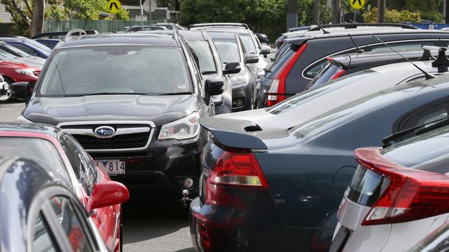 Drivers making their own parks are causing trouble for drivers doing the right thing.