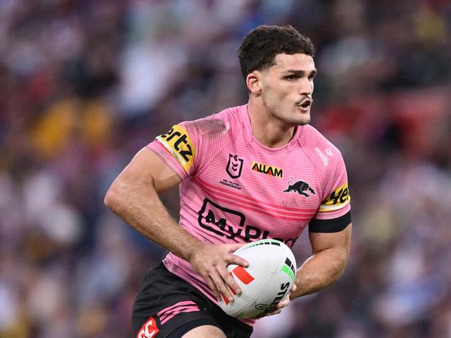 Panthers star Nathan Cleary could be the NRL’s first $2 million-a-year player. Picture: Getty Images