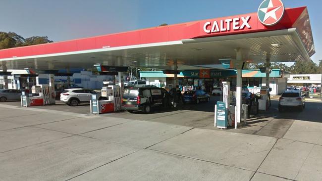 Robert Cottam, 33, of North Gosford was arrested at the southbound twin Caltex service station on the M1. Picture: Google