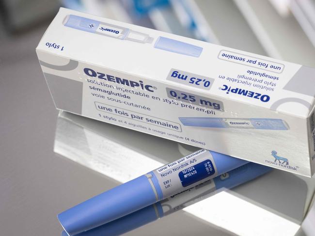 (FILES) This photograph taken on February 23, 2023, in Paris, shows the anti-diabetic medication "Ozempic" (semaglutide) made by Danish pharmaceutical company "Novo Nordisk". Surging demand for diabetes and weight loss drugs Ozempic and Wegovy has propelled Danish pharma group Novo Nordisk to the top spot as Europe's most valuable company, giving Denmark's economy a major makeover. (Photo by JOEL SAGET / AFP)