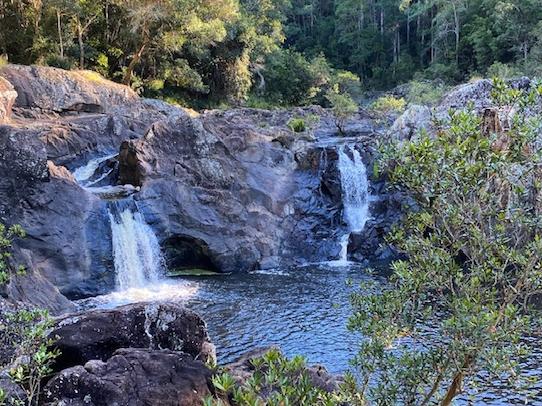 Wappa Falls, Sunshine Coast. Picture: Supplied