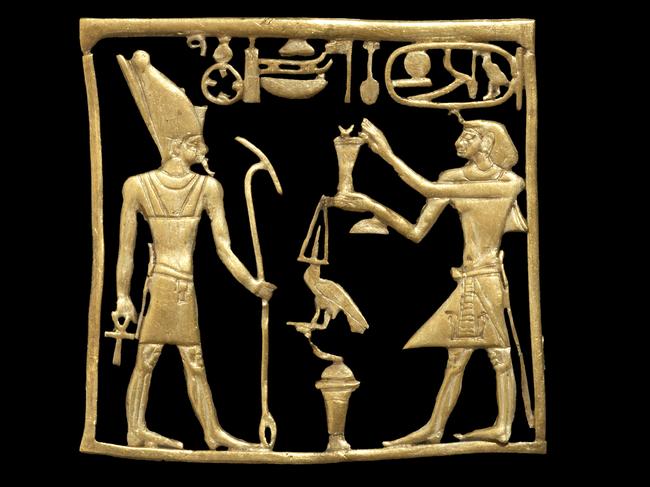 Plaque of Amenemhat IV (about 1808- 1799BC). Picture: The Trustees of the British Museum