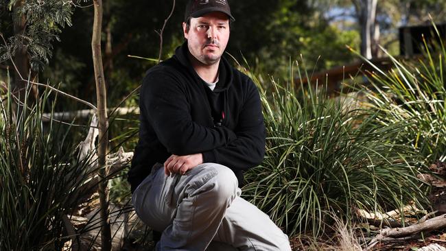 Director and owner of Bonorong Wildlife Sanctuary, Greg Irons. Picture: Zak Simmonds