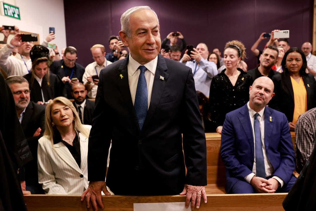 Israel's Netanyahu arrives at court in long-running corruption trial