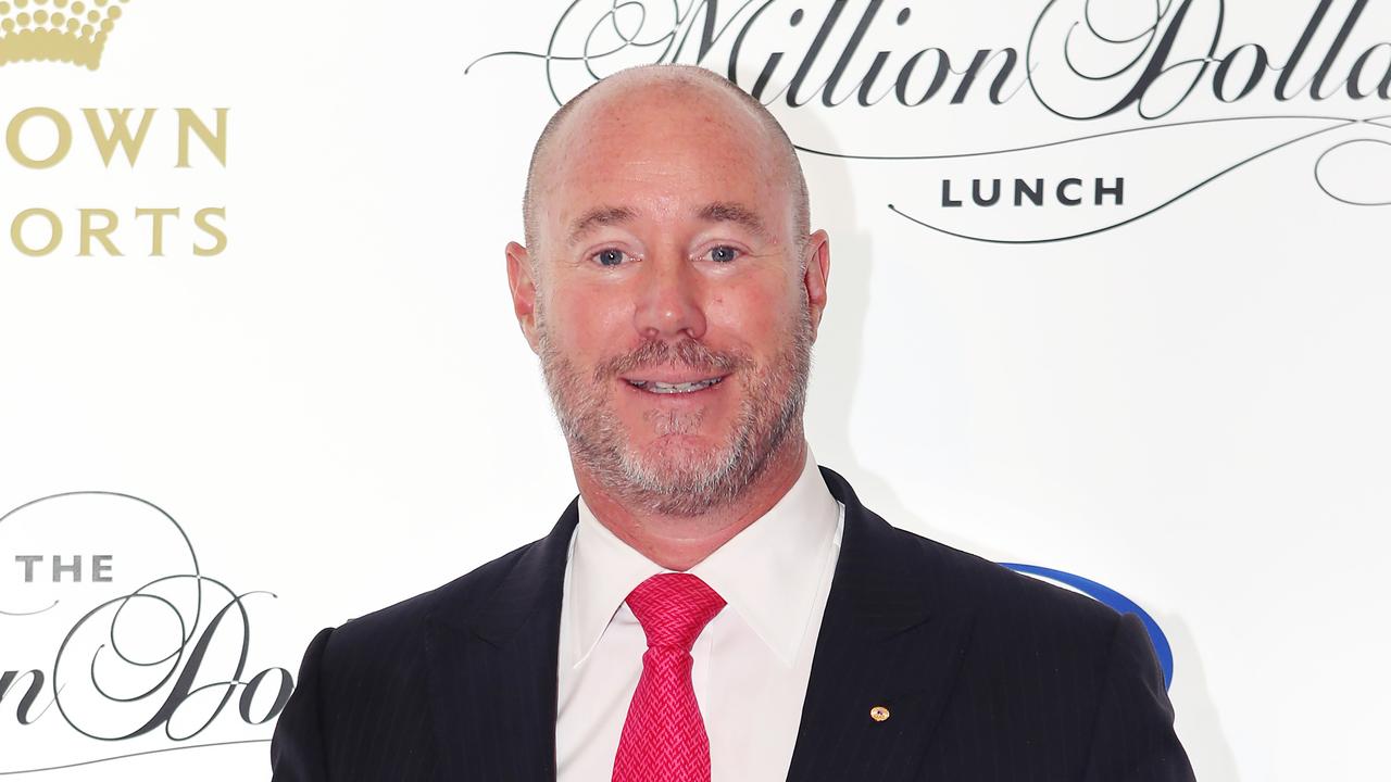 Carlton president Luke Sayers’ campaign for another year in the top job has been thrown into doubt by a warning he is still in the sights of an investigation into “gross misconduct” at PwC. Picture: Rebecca Michael