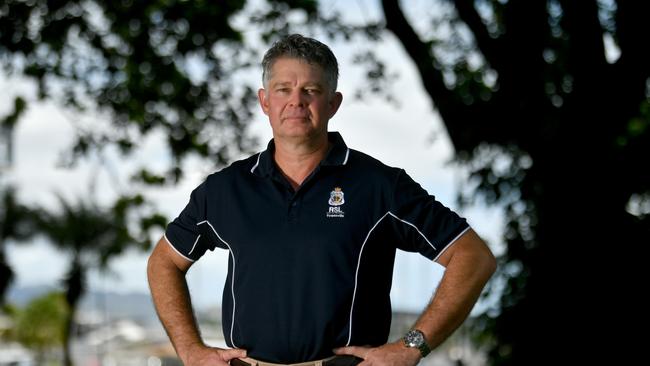 Townsville RSL president Col Mosch at Anzac Park. Picture: Evan Morgan